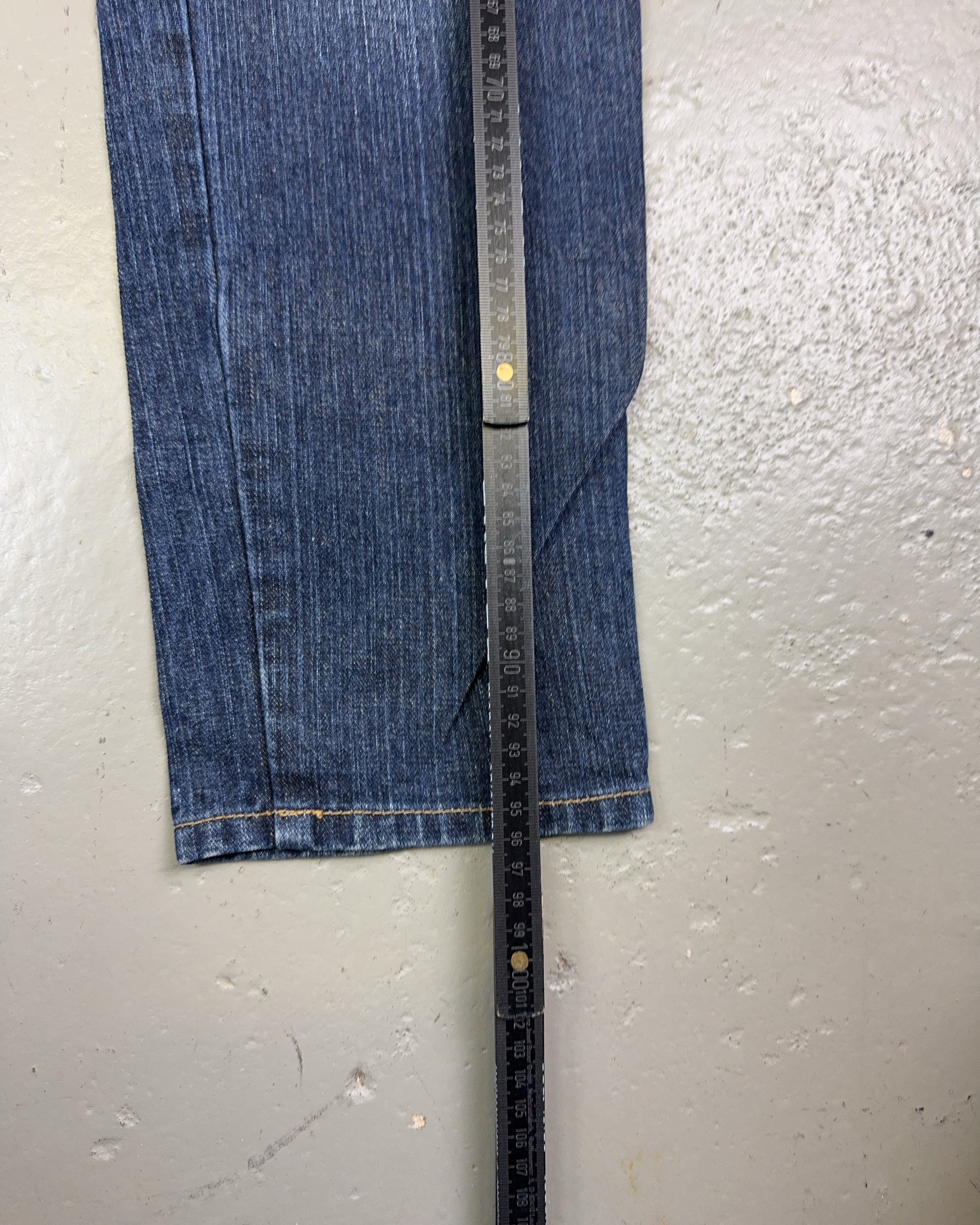 2000's Big Wave Straight Jeans *rare 28x28 (S)