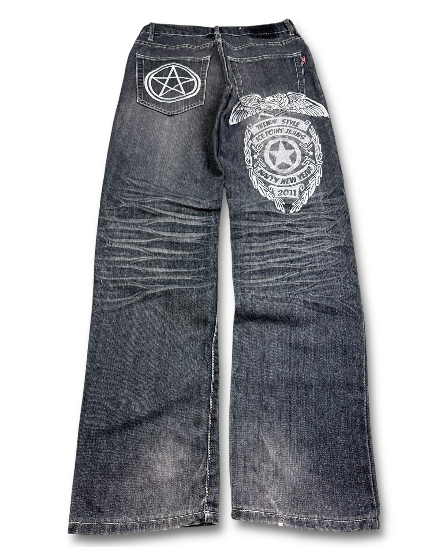 2010's Ice Point Straight Jeans *rare 30x32 (M)