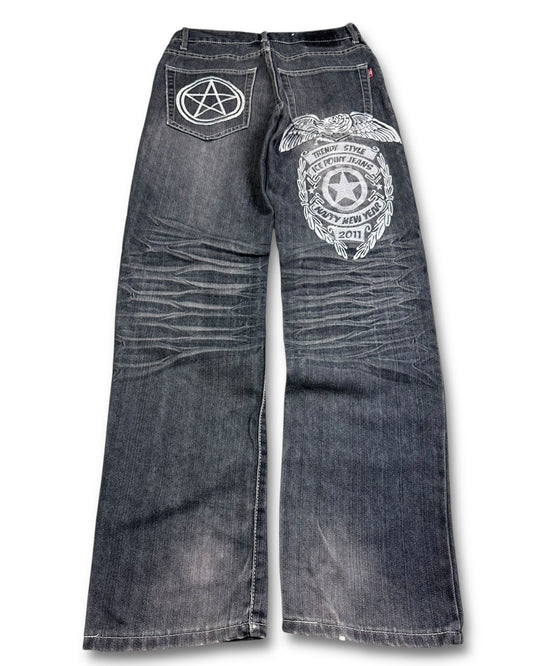 2010's Ice Point Straight Jeans *rare 30x32 (M)