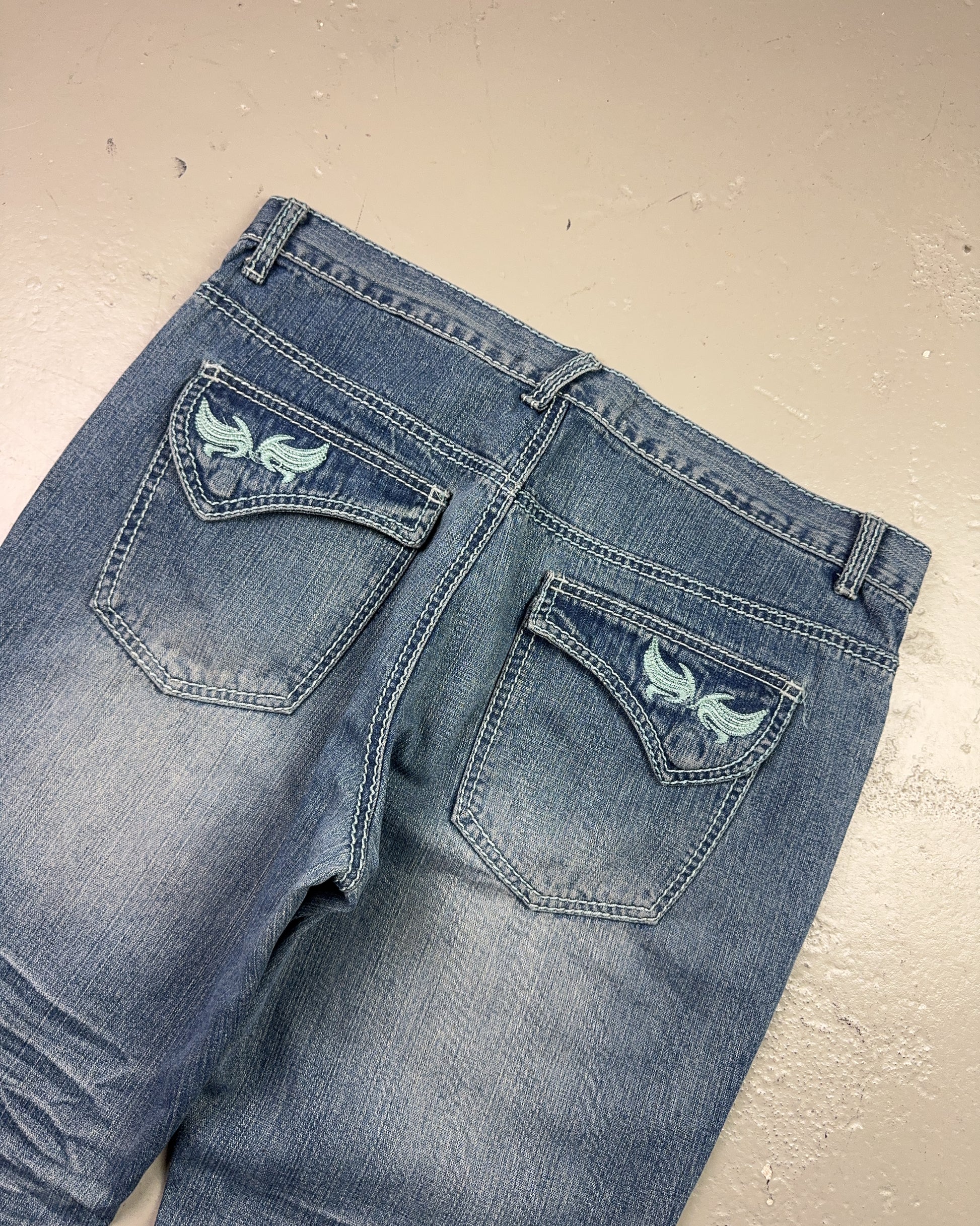 2000's Agile Baggy/Bootcut Jeans * 38x32 (XXL)