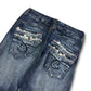 2000's Divine Angelica Low Waist/Bootcut Japanese Jeans Women's *rare (XS)