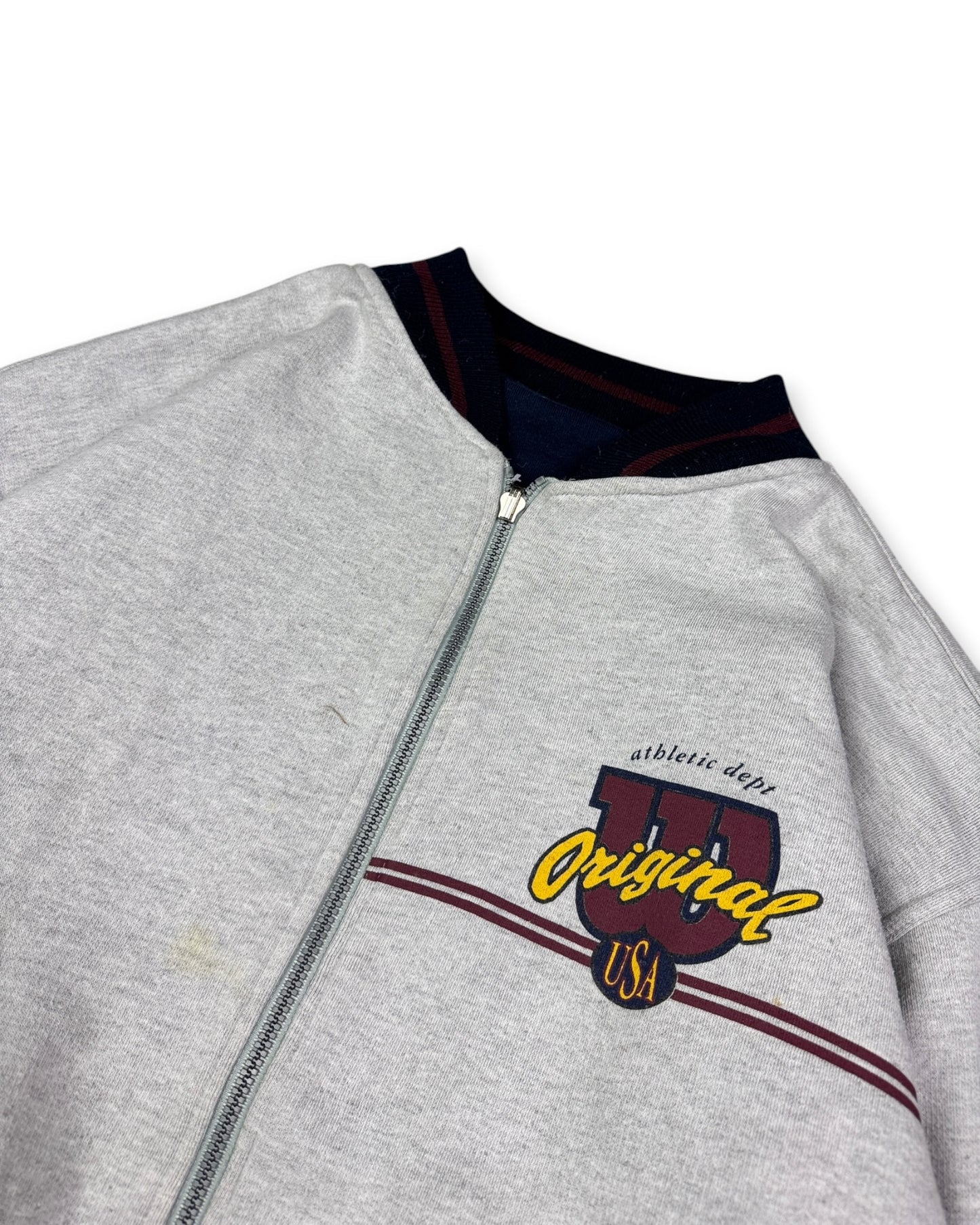 1990's Wilson 2in1 Reversible College Jacket *extremely rare (L)