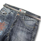 2000's Eight Mun Baggy Japanese Jeans *very rare 32x28 (M)