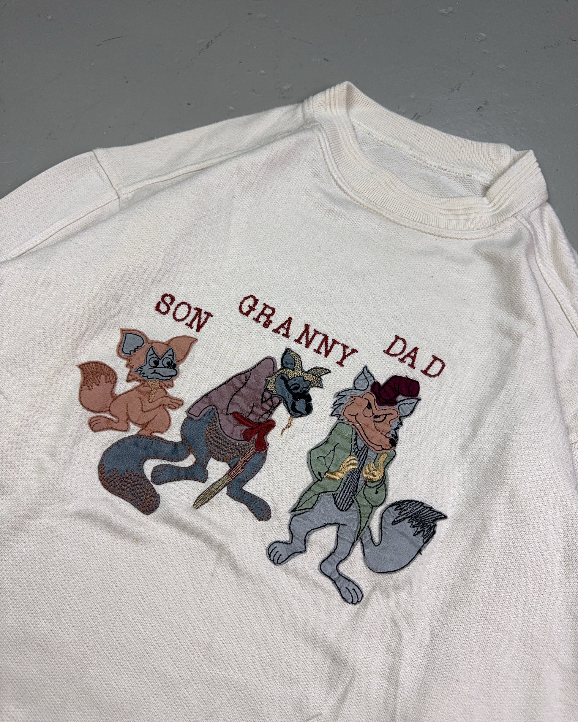 1980's SON, GRANNY, DAD Sweater *rare (L)