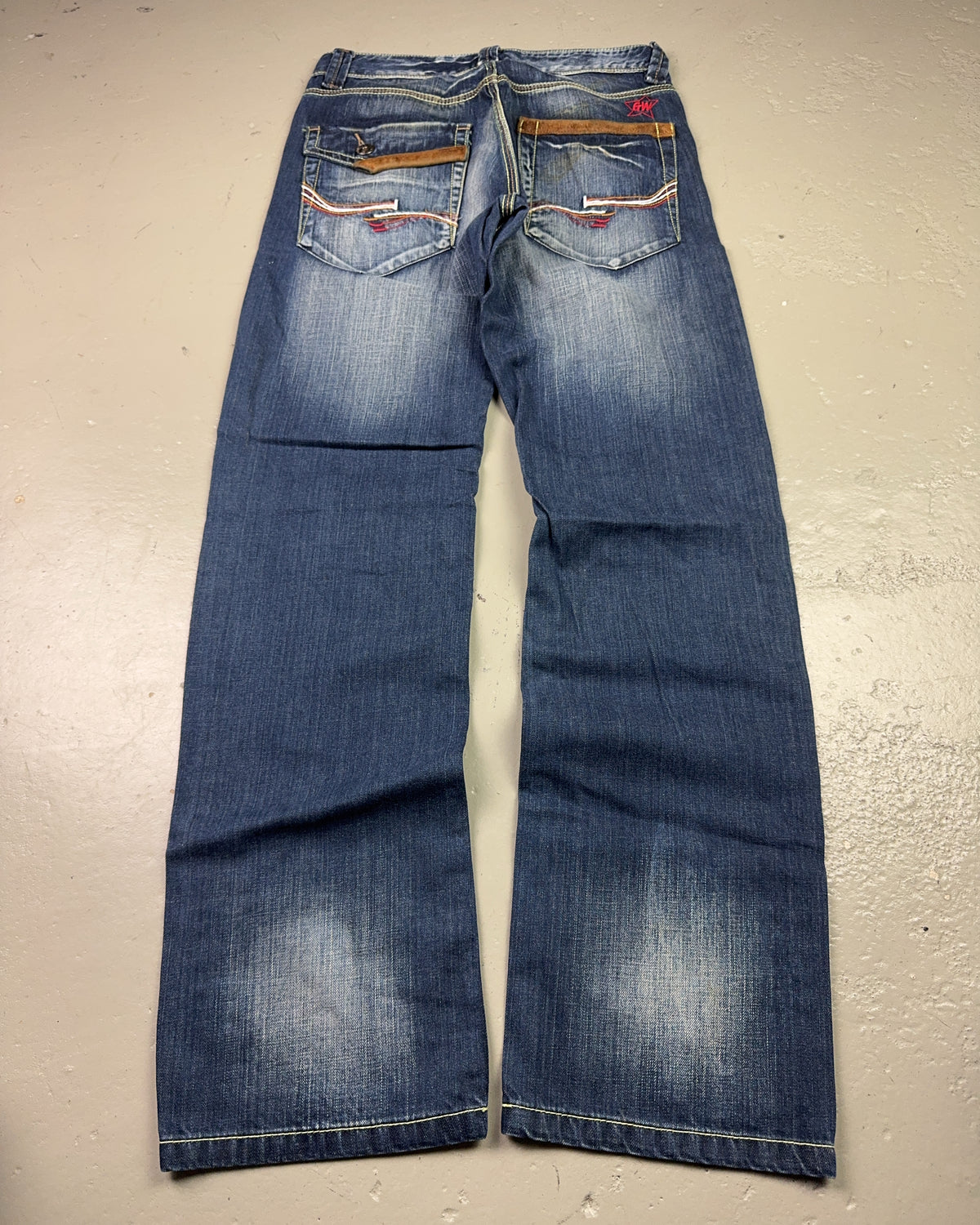 2000's Gwg Straight/Baggy Jeans * 29x32 (S)