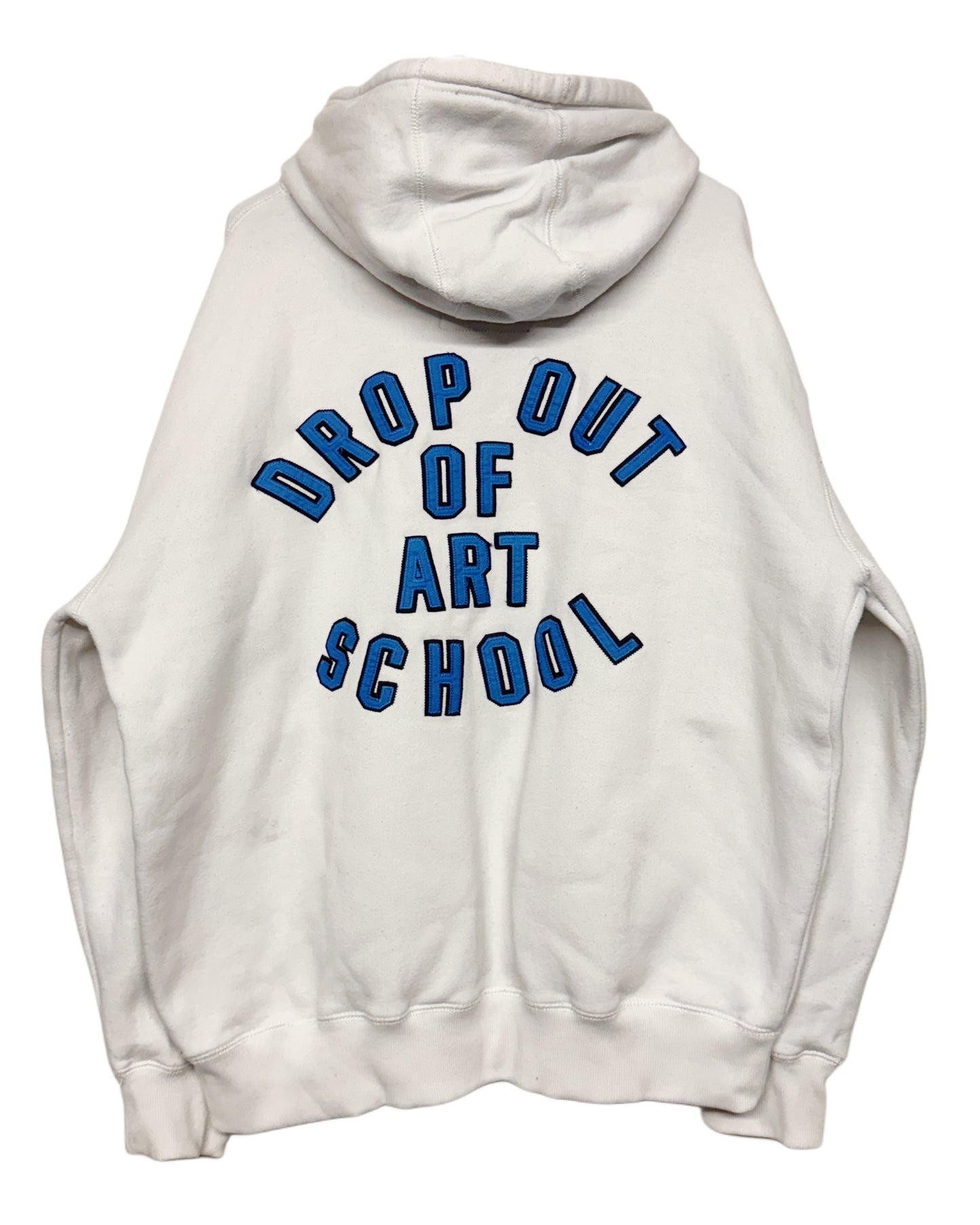 00‘s ECKŌ Unltd. Zip Hoodie „Drop out of art school“ *sehr selten (XL)