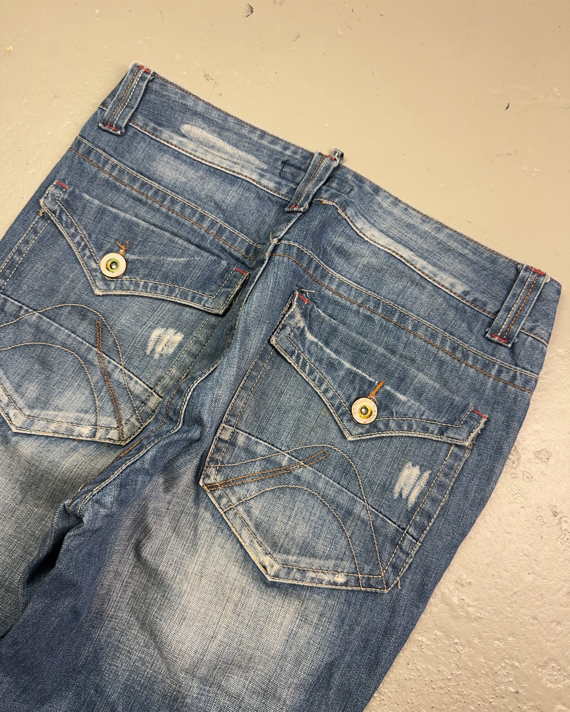 2000's Rieton Korean Archive Baggy Jeans *rare 34x30 (L)