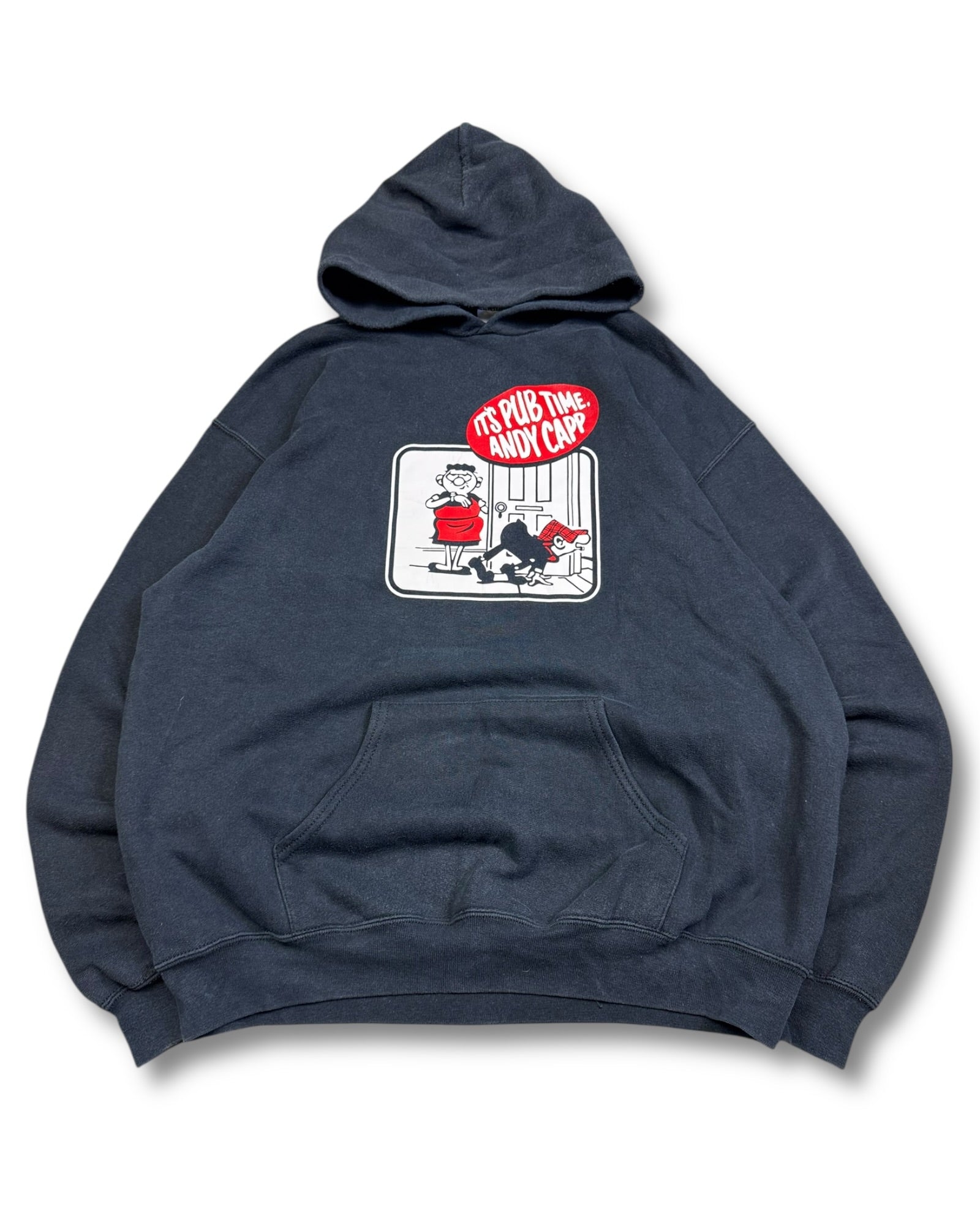 1990's Fruit Of The Loom Hoodie *rare (XL)