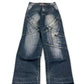 2000's Mini Top Baggy Jeans * 28x30 (S)