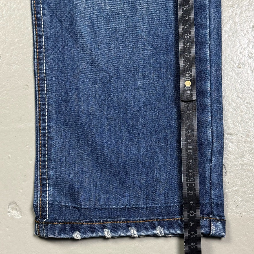 2000’s Comme Des Garcons BT-Play Japanese Koi Straight Jeans *rare 34x28