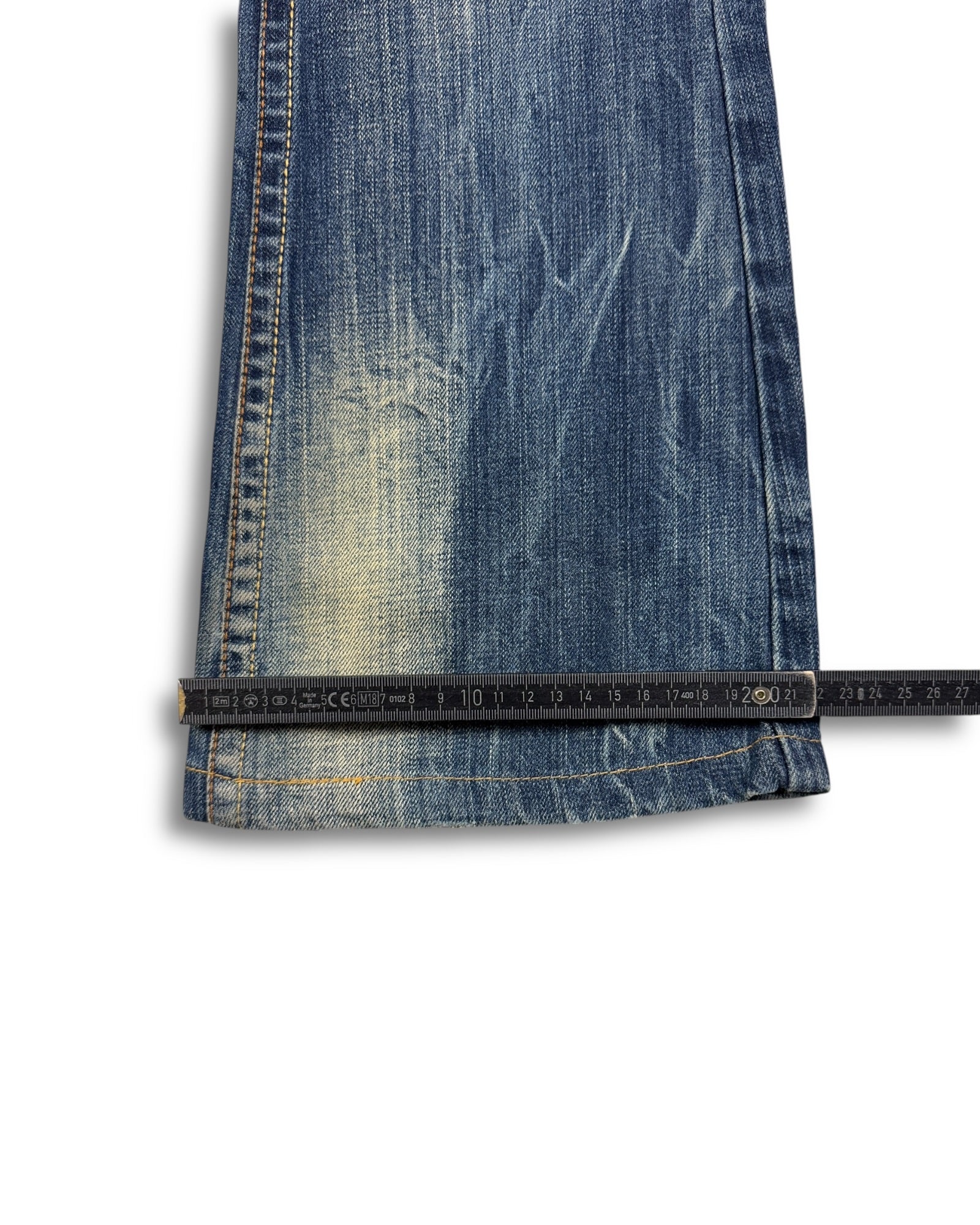 2000's Studio R.P. Low Waist/Bootcut Japanese Archive Jeans Women's *very rare 32x28 (M)