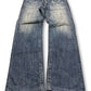2000's Bobson Straight/Baggy Japanese Jeans *rare 34x32 (L)