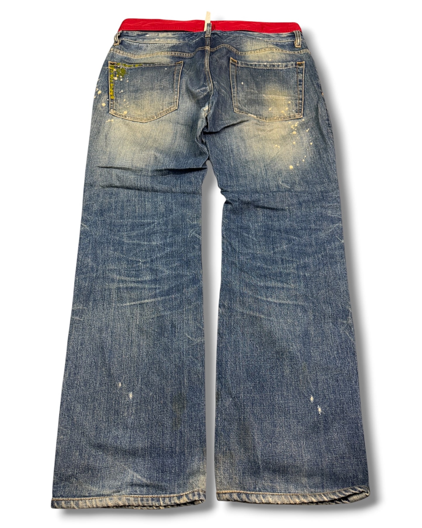 2000's Dsquared2 Straight/Baggy Archive Jeans *extremely rare 36x32 (XL)