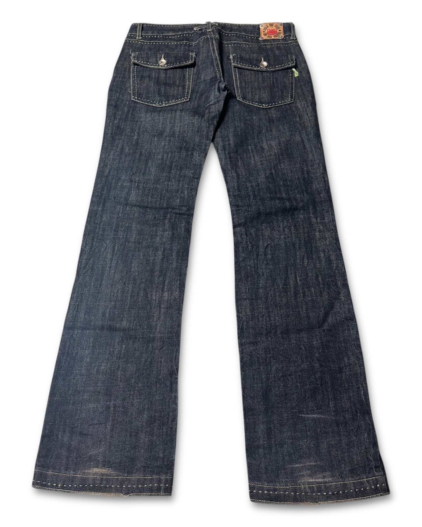 2000‘s Smile Frog Jeans Women‘s (L)