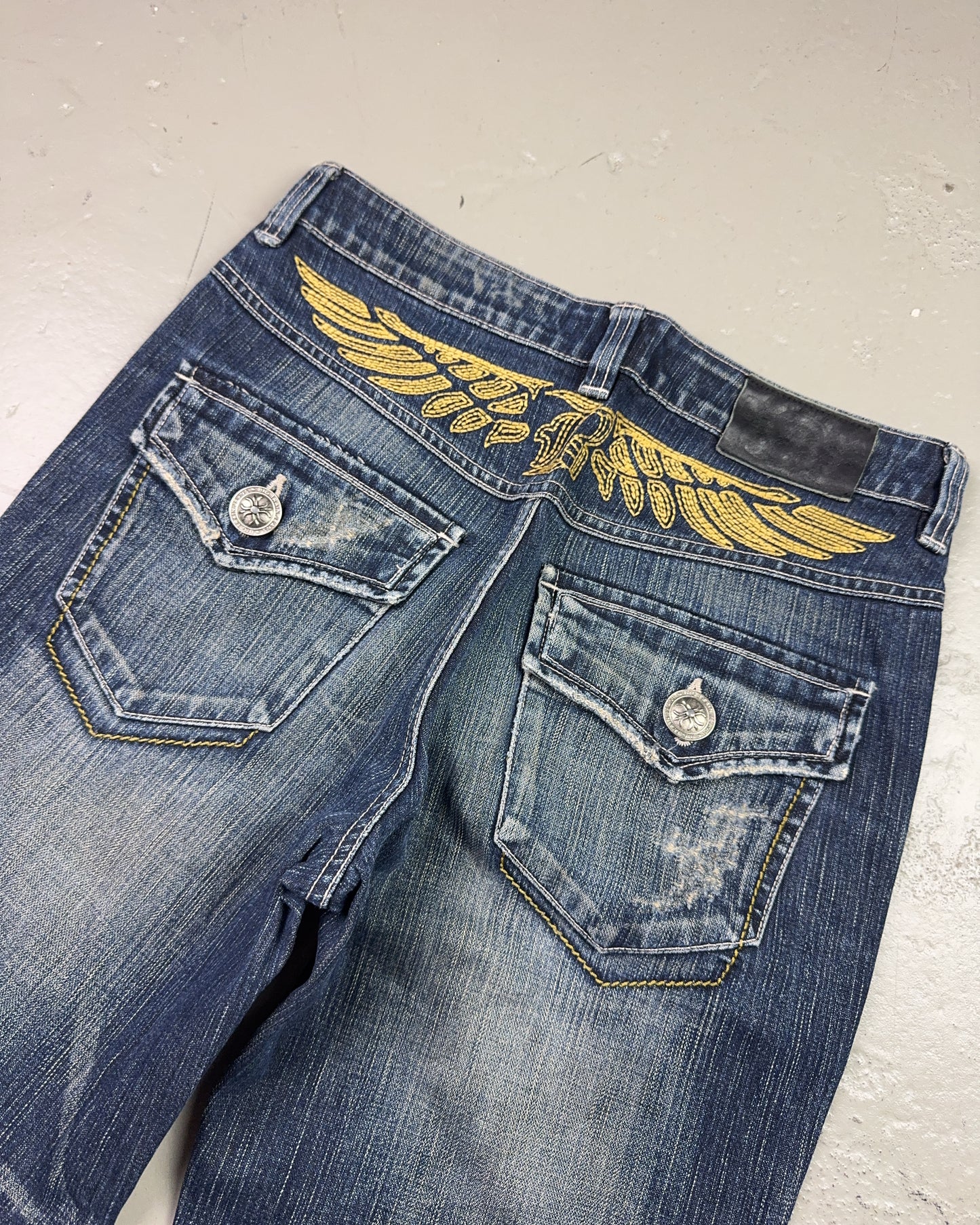 2000's Big Train Japanese Archive Straight Jeans *very rare 30x34 (M)
