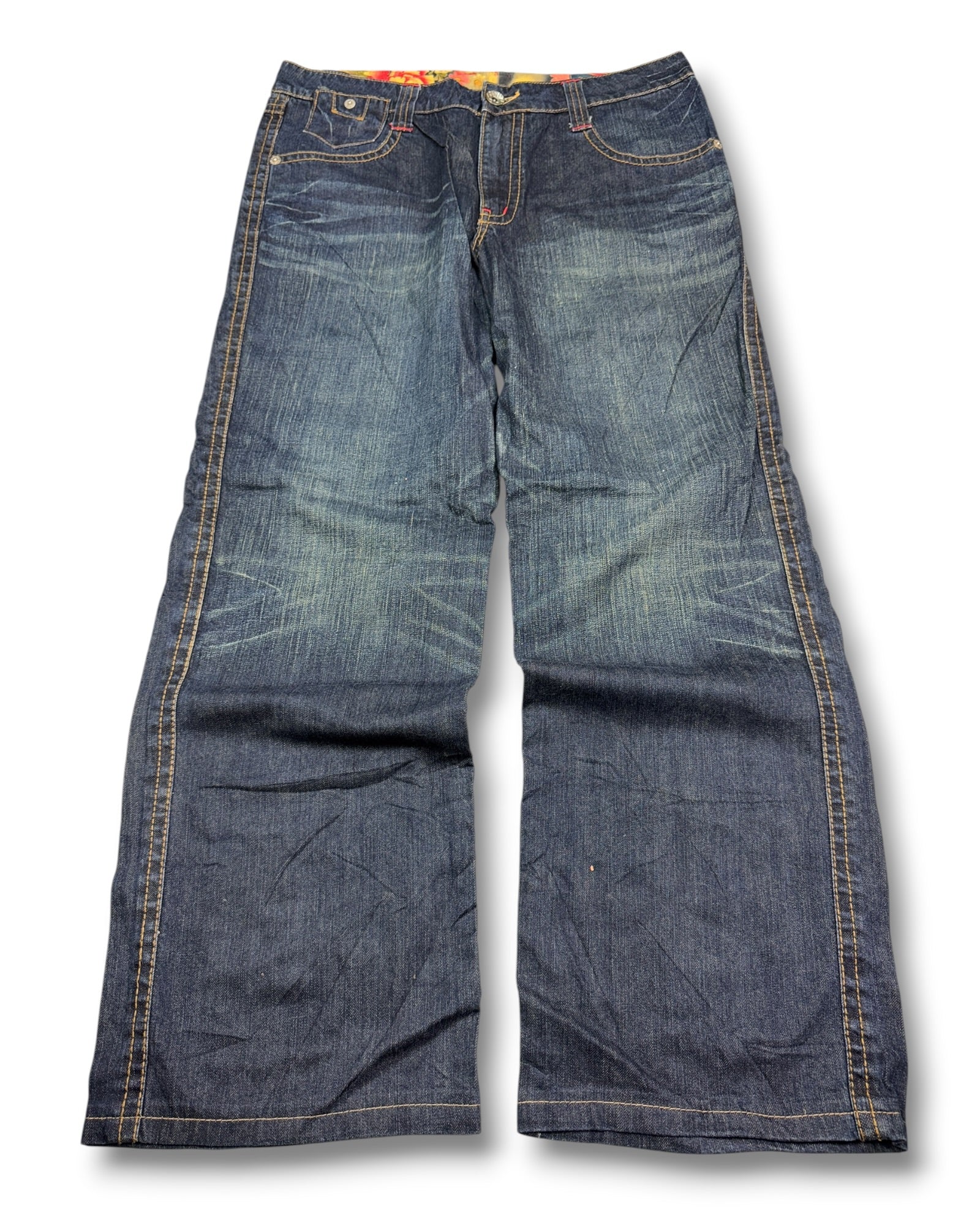 2000's Euro Classic Baggy Jeans * 36x32 (XL)