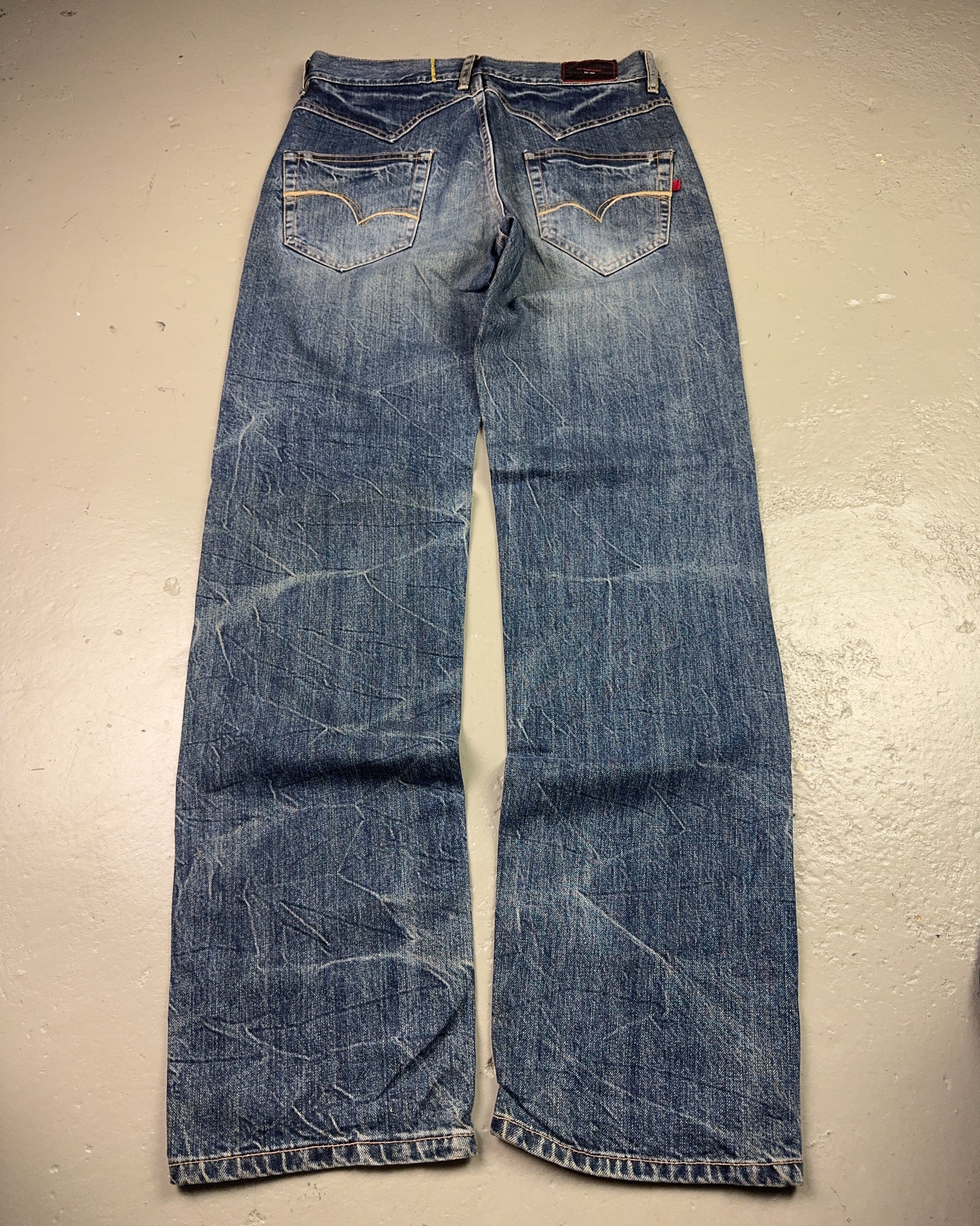 2000's Btj Japanese Archive Straight Jeans *very rare 30x34 (M)