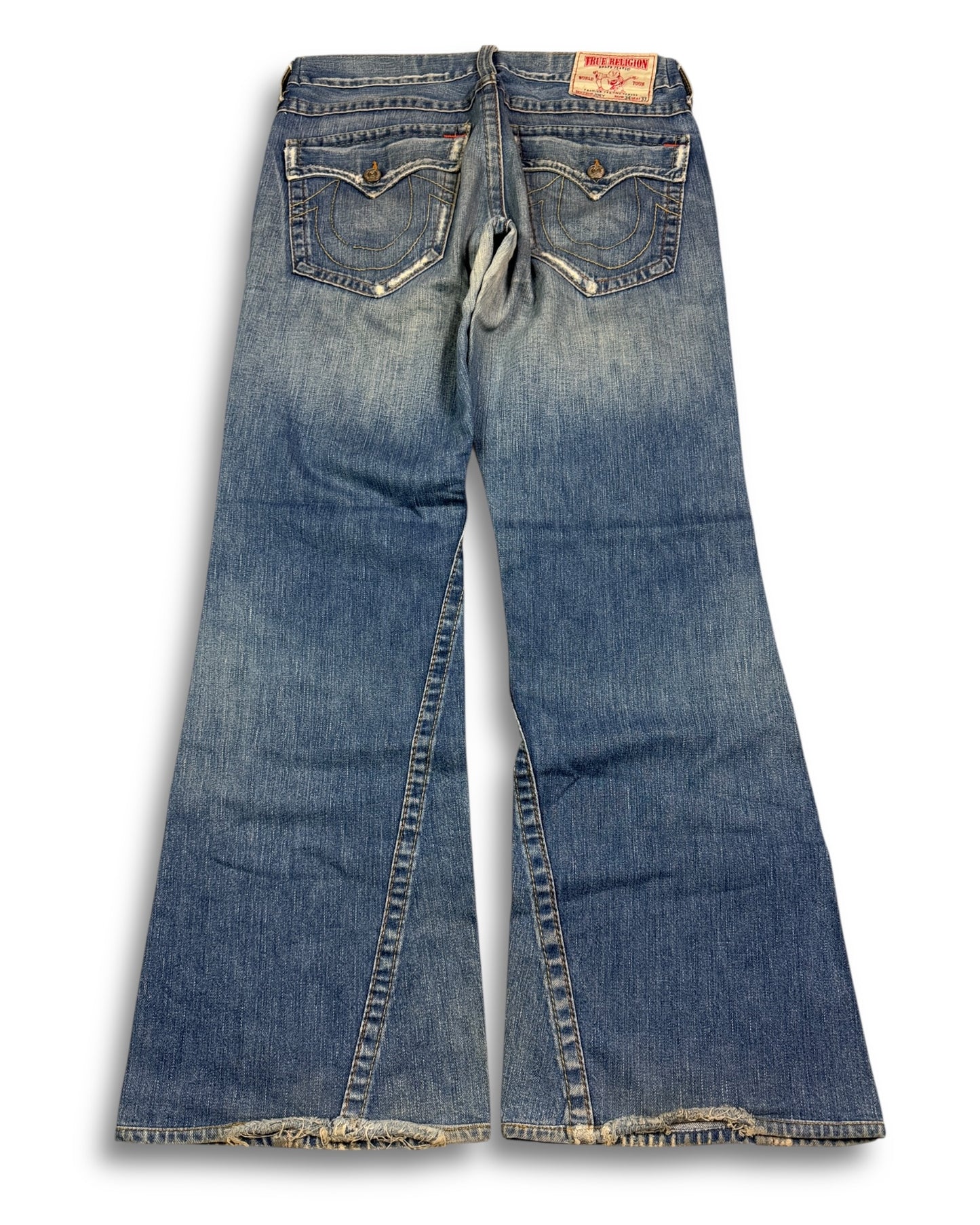 2000's True Religion Baggy Bootcut Jeans *rare 34x34 (L)