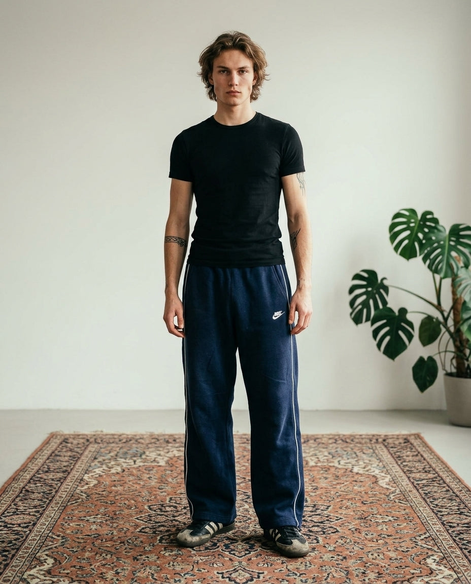 2000's Nike Baggy Track Pants/ Jogger *rare (M)