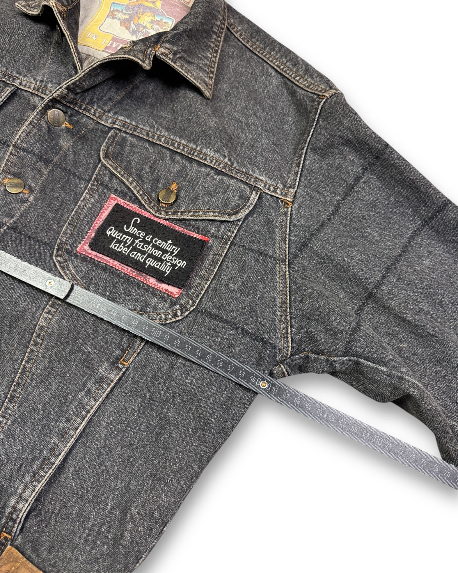 1990's Quarry Denim Jacket *very rare (L)