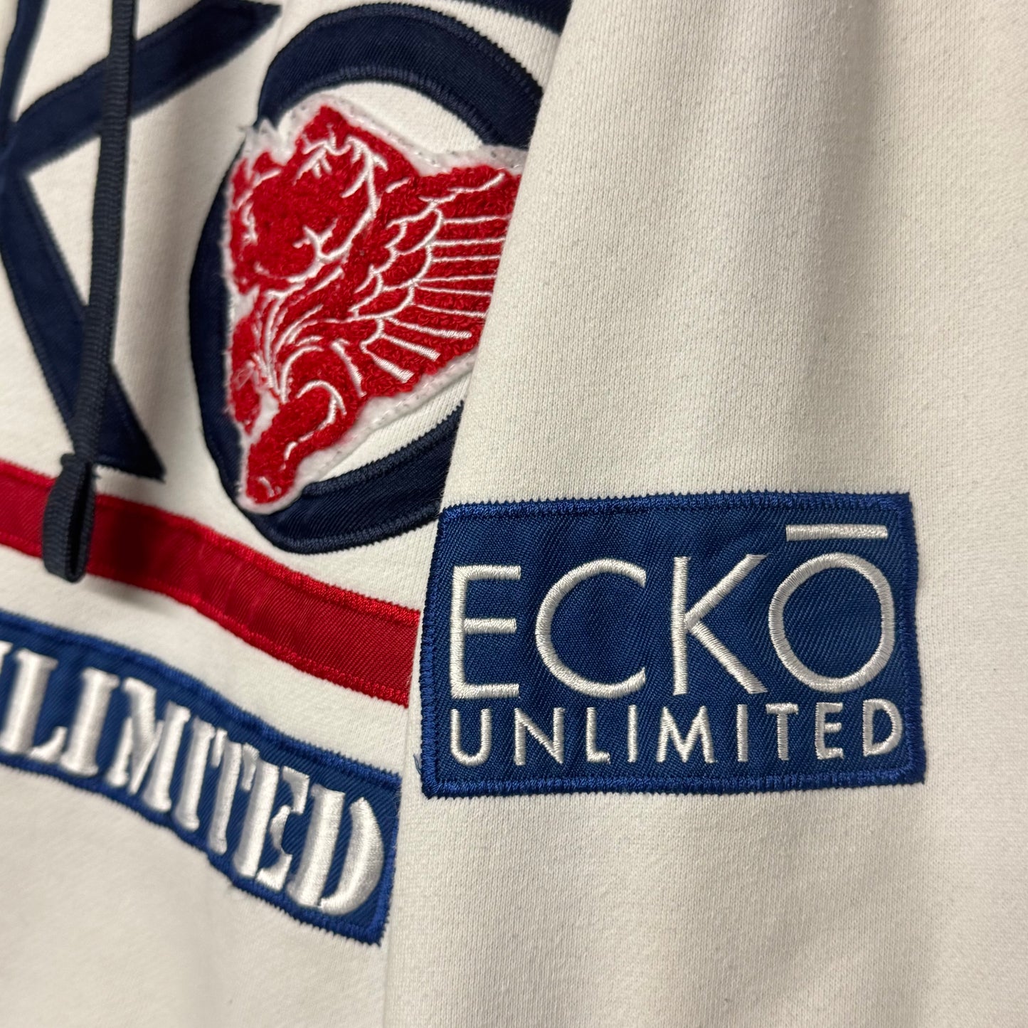 00‘s ECKŌ Unltd. Zip Hoodie Y2K/Vintage *sehr selten (XL)