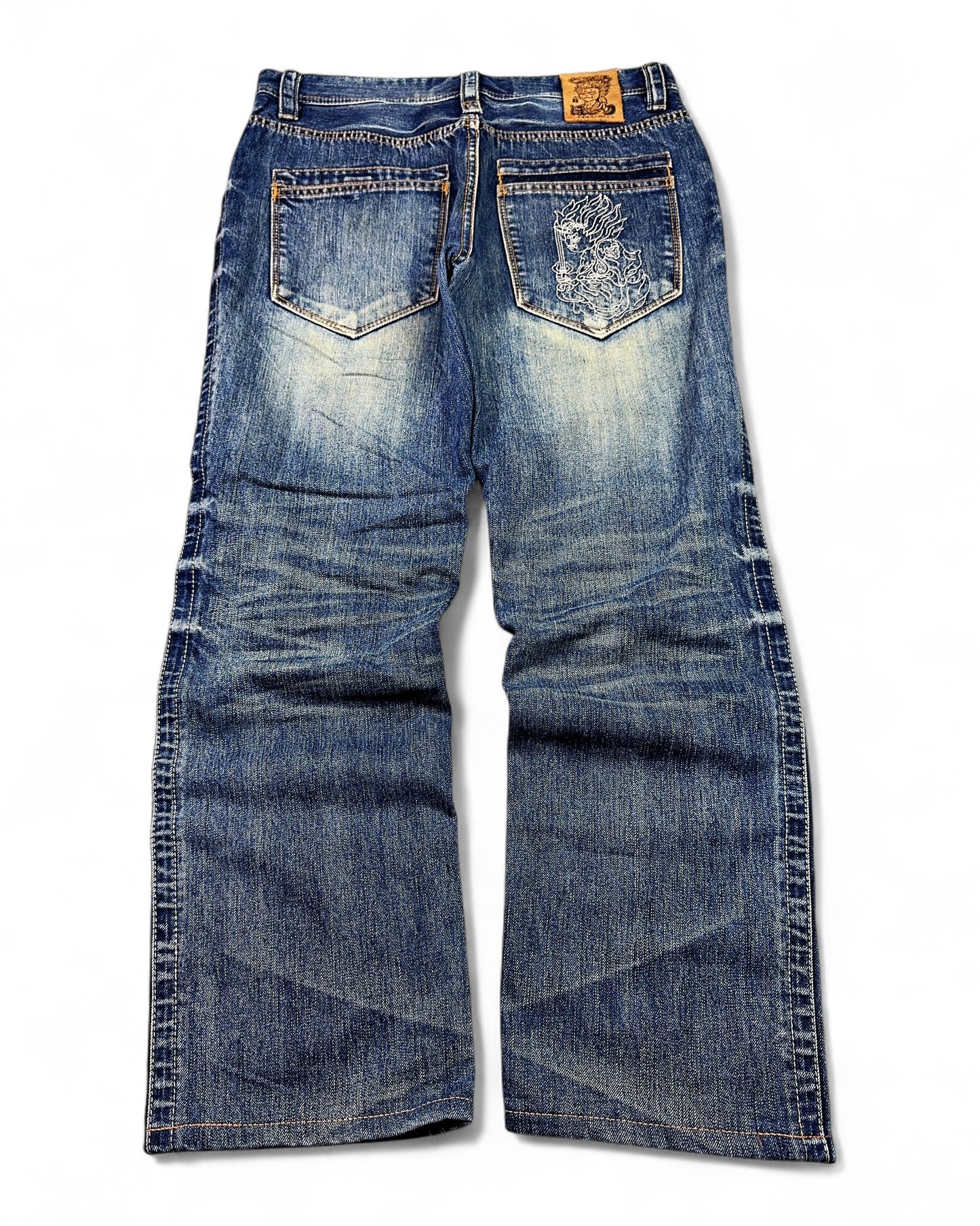 2000's Jizo Japanese Straight Jeans *rare 30x28 (M)