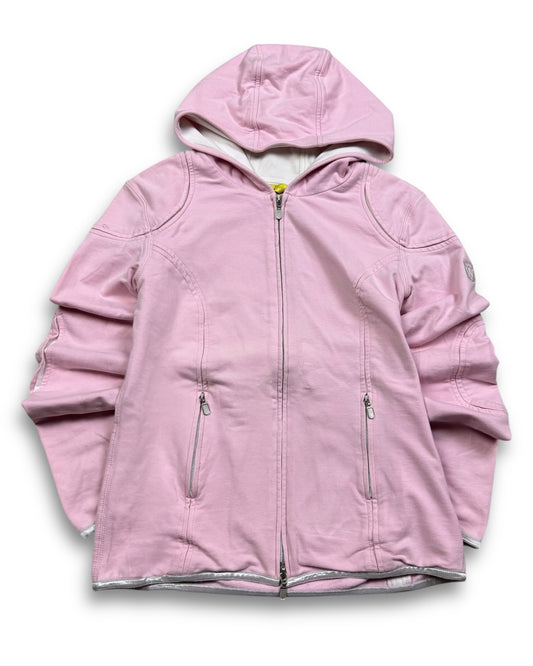 2000‘s Witty Knitters Embroidered Zip Hoodie Women‘s (M)