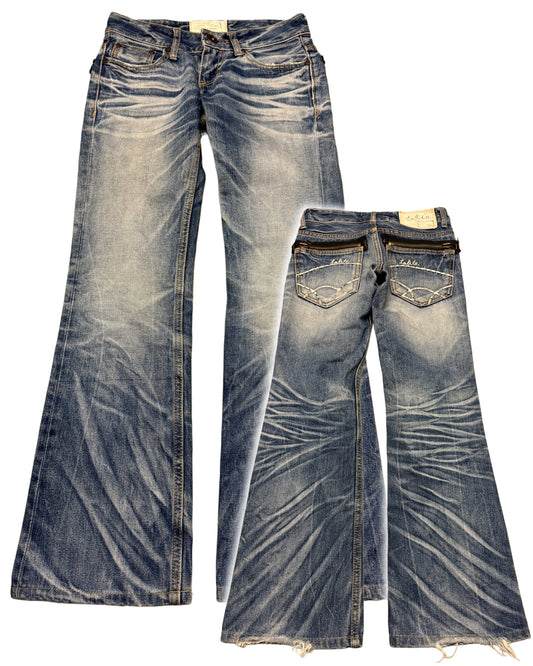 2000‘s Lolita Japanese Flared Jeans Women‘s *sehr selten (XS)