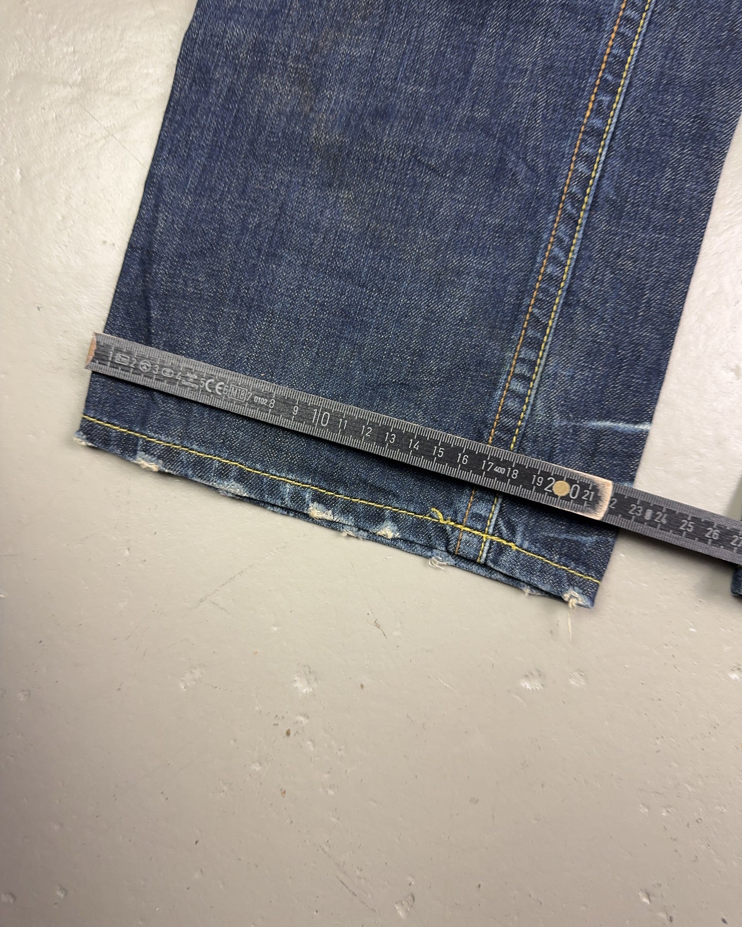 2000's Stockton Japanese Archive Straight/Baggy Jeans *very rare 32x32 (M)