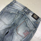 2000's Exr Korean Archive Straight/Baggy Jeans *very rare 30x32 (M)