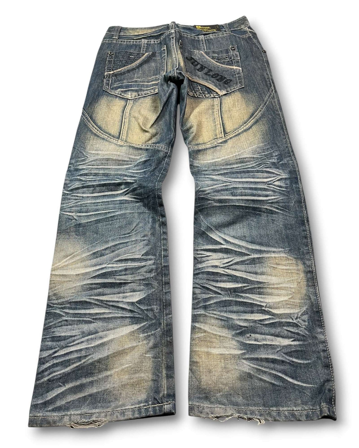 2000's Japanese Style Straight/Baggy Jeans *rare 32x30 (M)