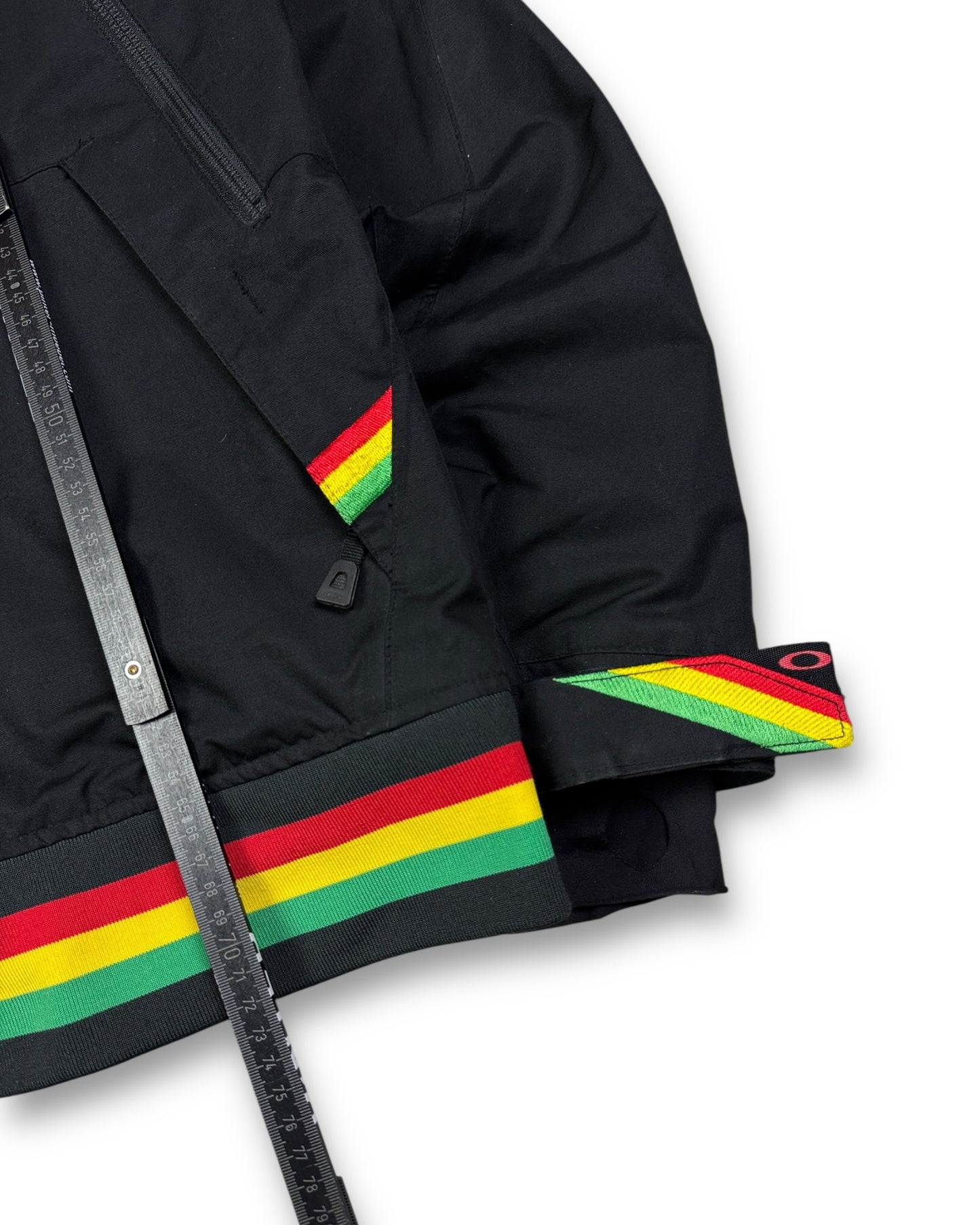 2000's Oakley Jamaica "Rasta" Snow Jacket Signature Series *very rare (M)