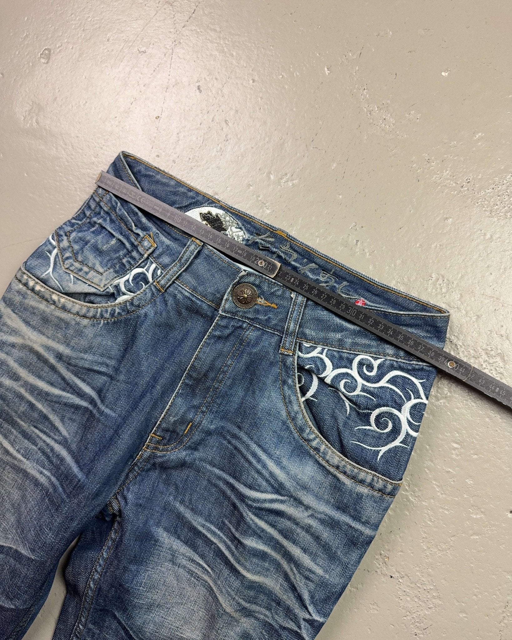 2000's Rock & Republic Japanese Archive Straight/Baggy Jeans *very rare 29x32 (S)