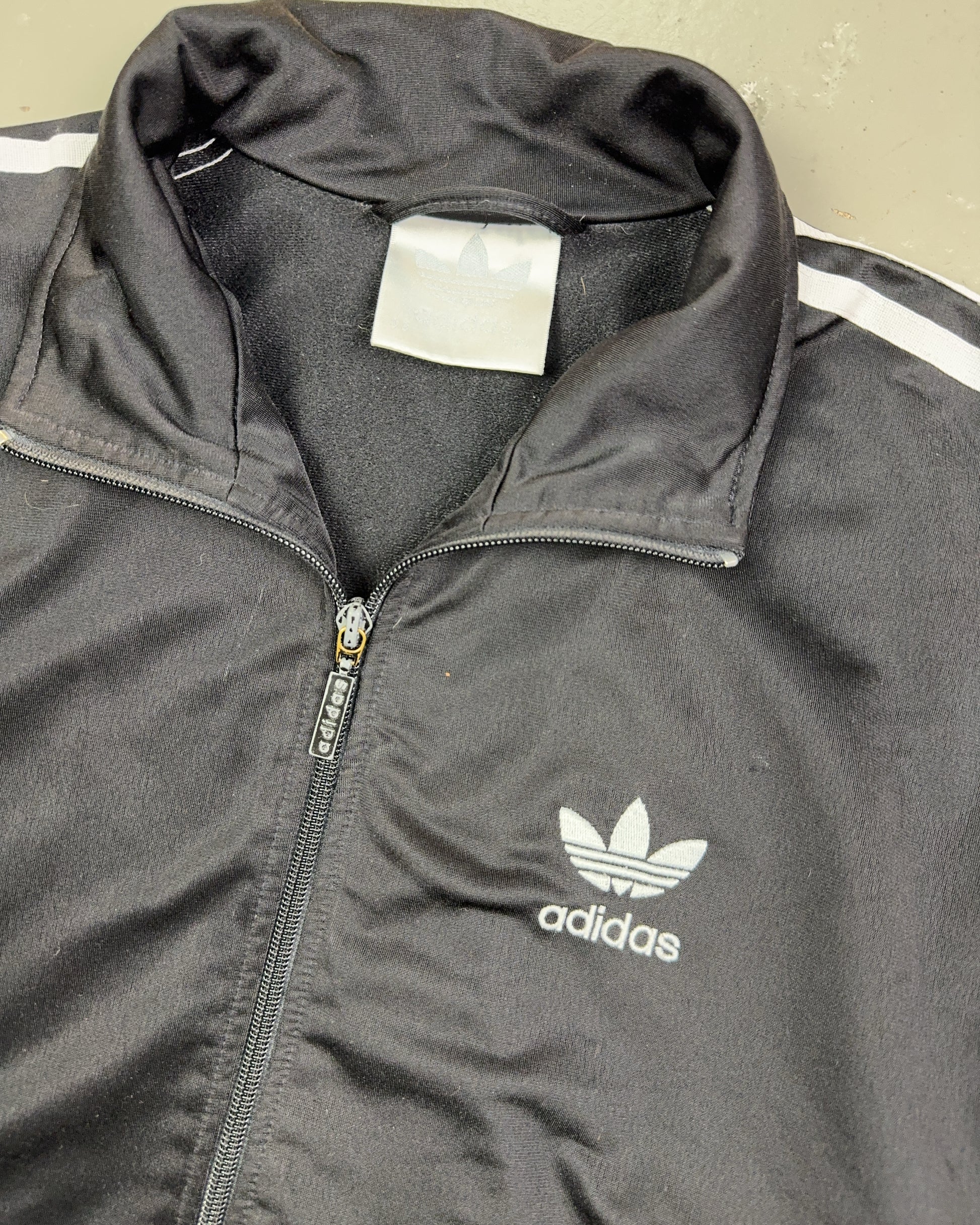 1990's Adidas Firebird Zip Hoodie * (L)
