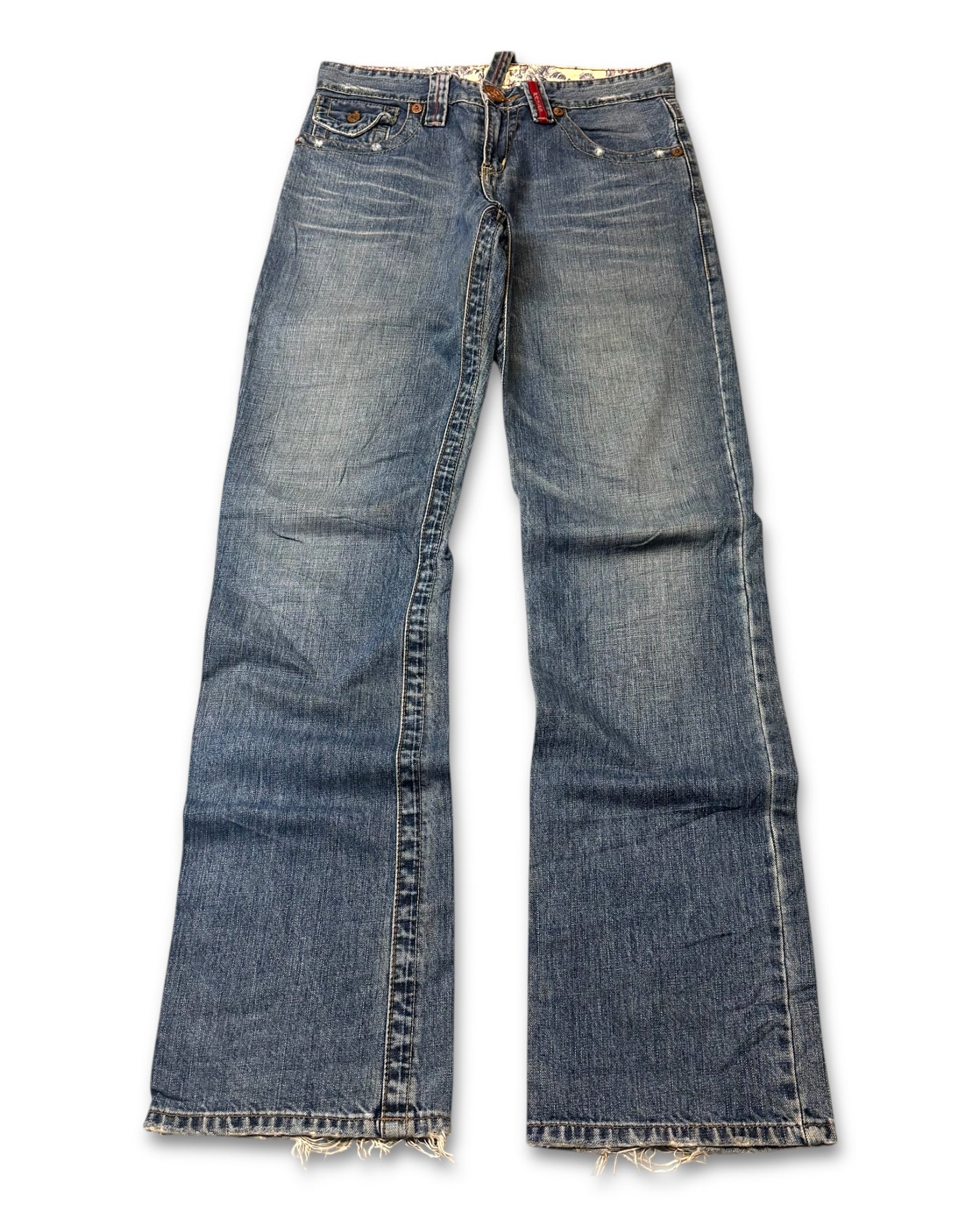 2000‘s Blue Way Japanese Straight Jeans *rare 30x32
