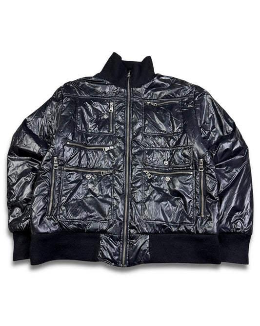2000‘s Dolce & Gabbana Shiny Jacket made in Italy *very rare (XL)