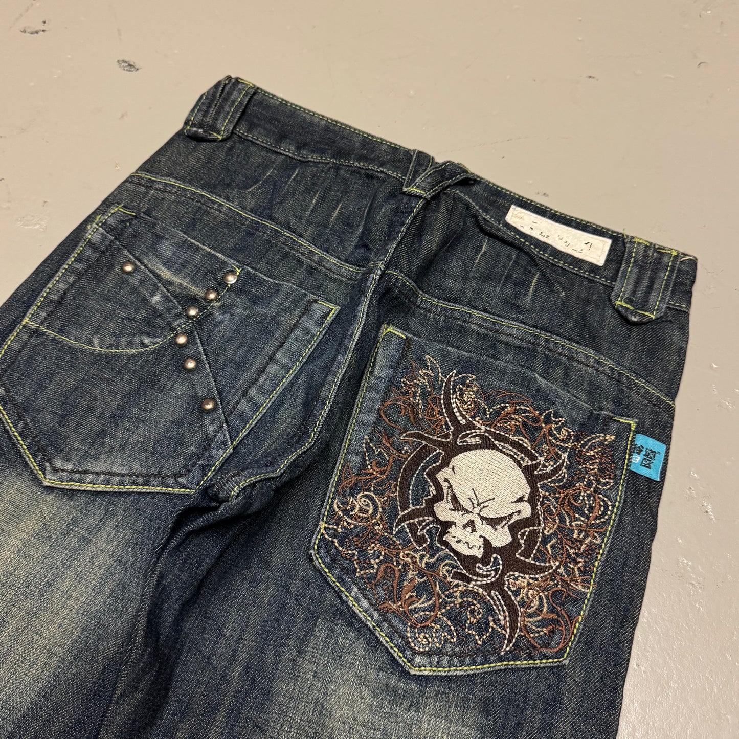 2000‘s GD13Q Japanese Archive Baggy Jeans *very rare 28x32