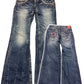 2000’s Red Pepper Japanese Flared/Low Waist Jeans Women’s *extrem selten (S)