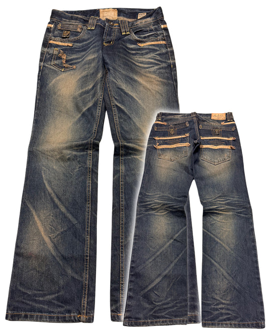 2000‘s Lolita Japanese Straight Jeans *sehr selten 29x29