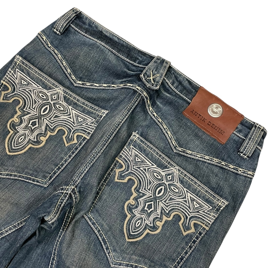 2000‘s Antik Denim Japanese Baggy Jeans *very rare 30x33