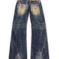 2000's J.Daniel Deadstock Archive Baggy/Straight Jeans *very rare 28x32