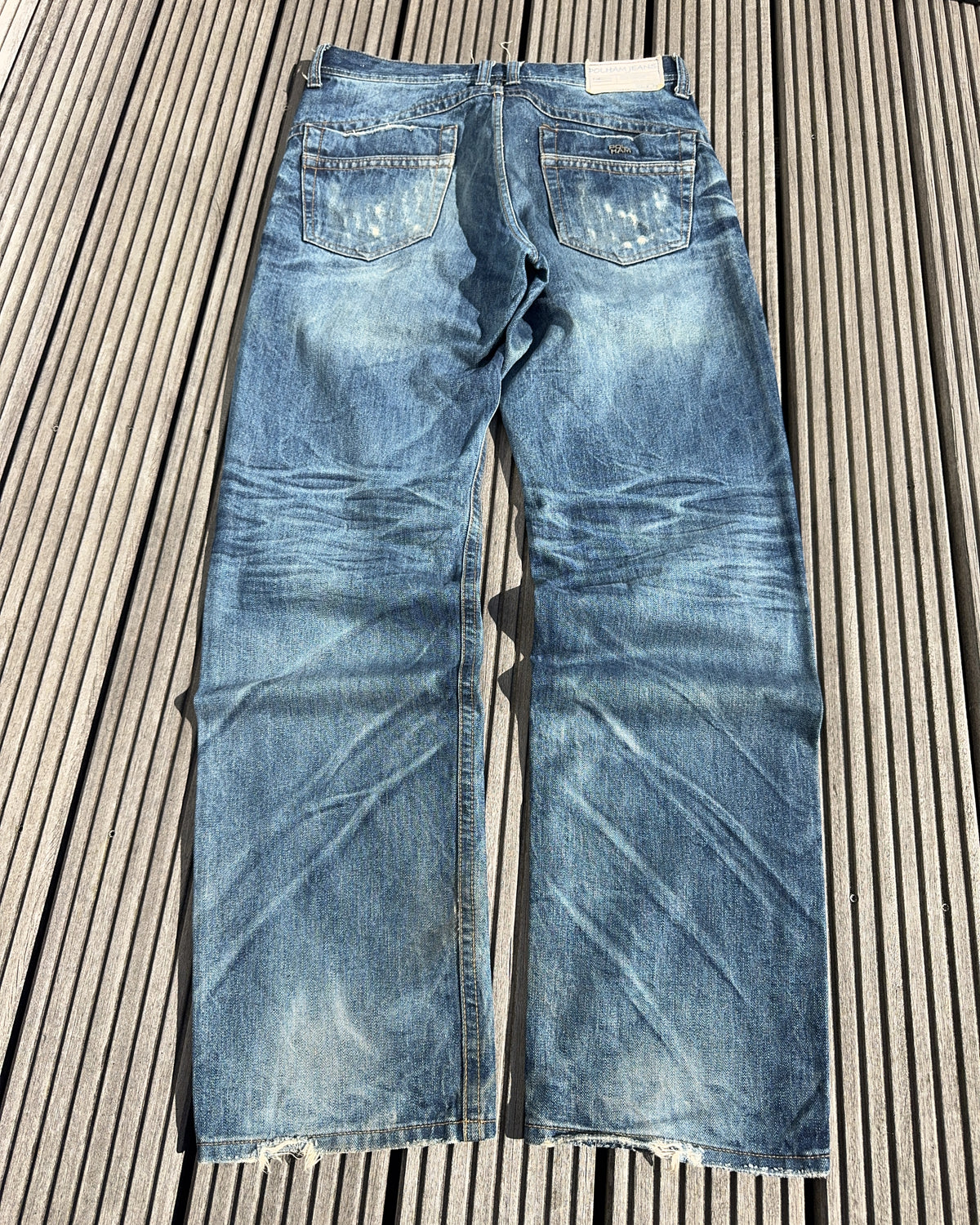 2000's Poloham Jeans Straight/Baggy Jeans *very rare 34x34 (L)