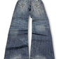 2000's Bobson Straight/Baggy Japanese Jeans *rare 34x32 (L)