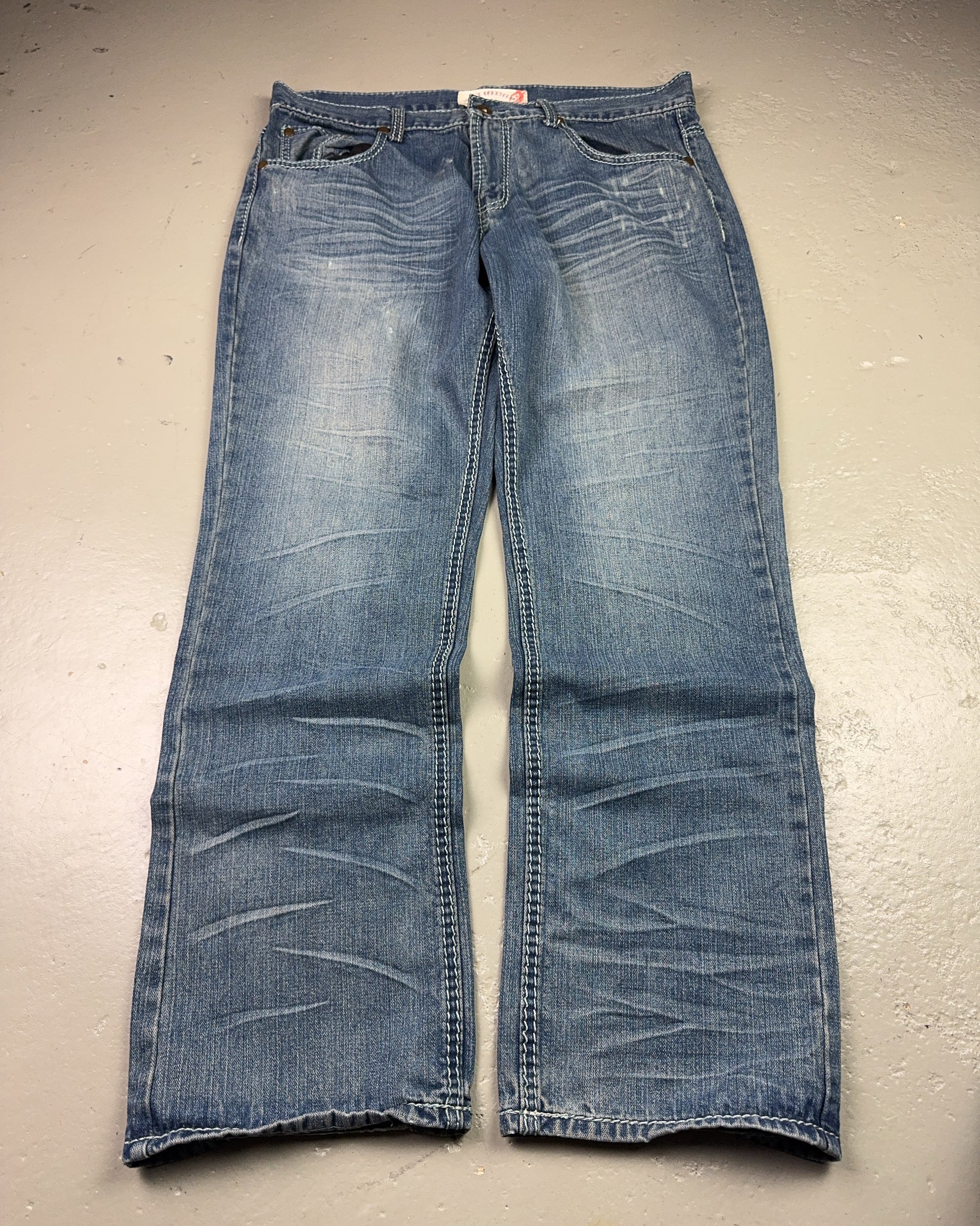 2000's Agile Baggy/Bootcut Jeans * 38x32 (XXL)
