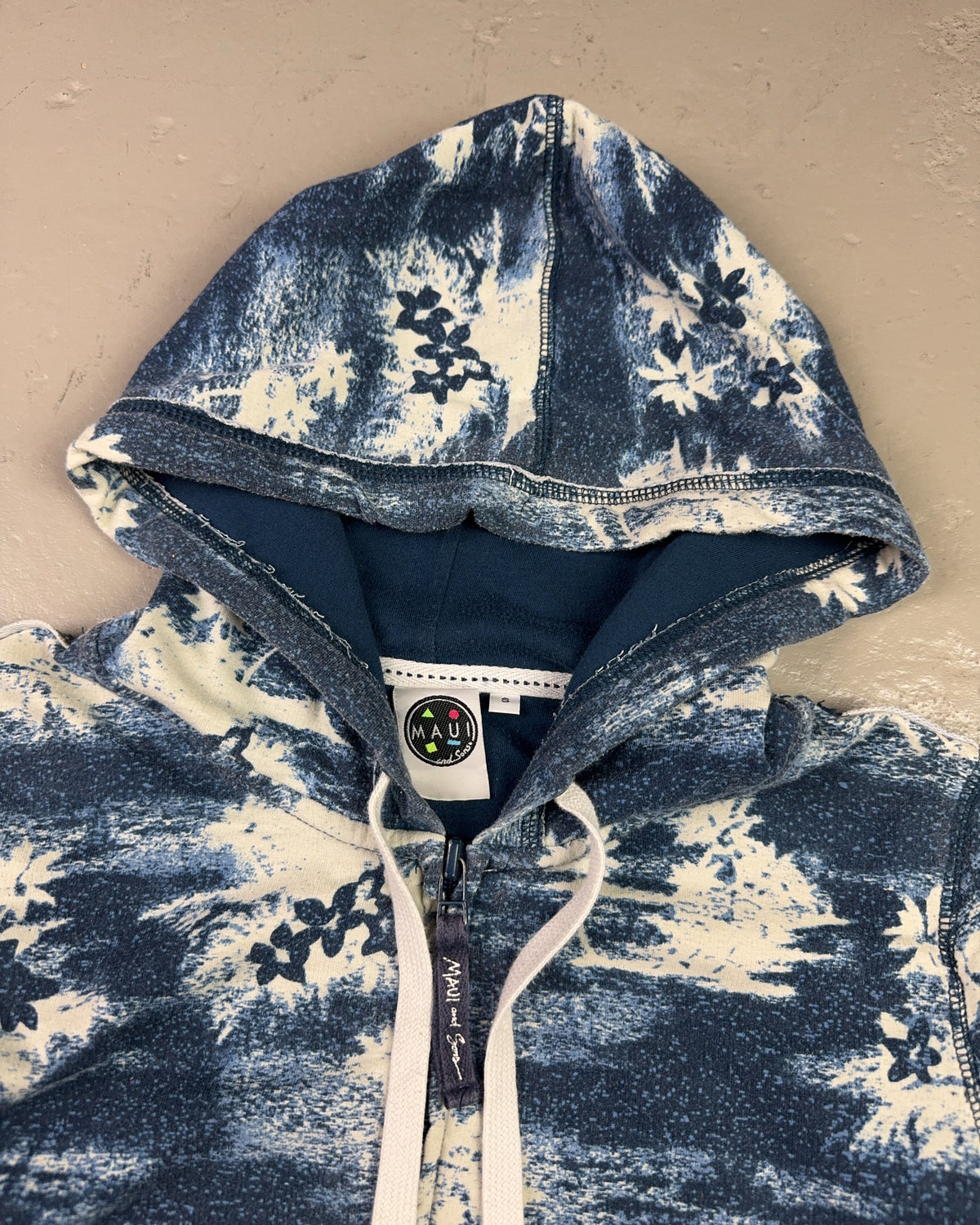 2000's Maui And Sons Zip Hoodie * (S)