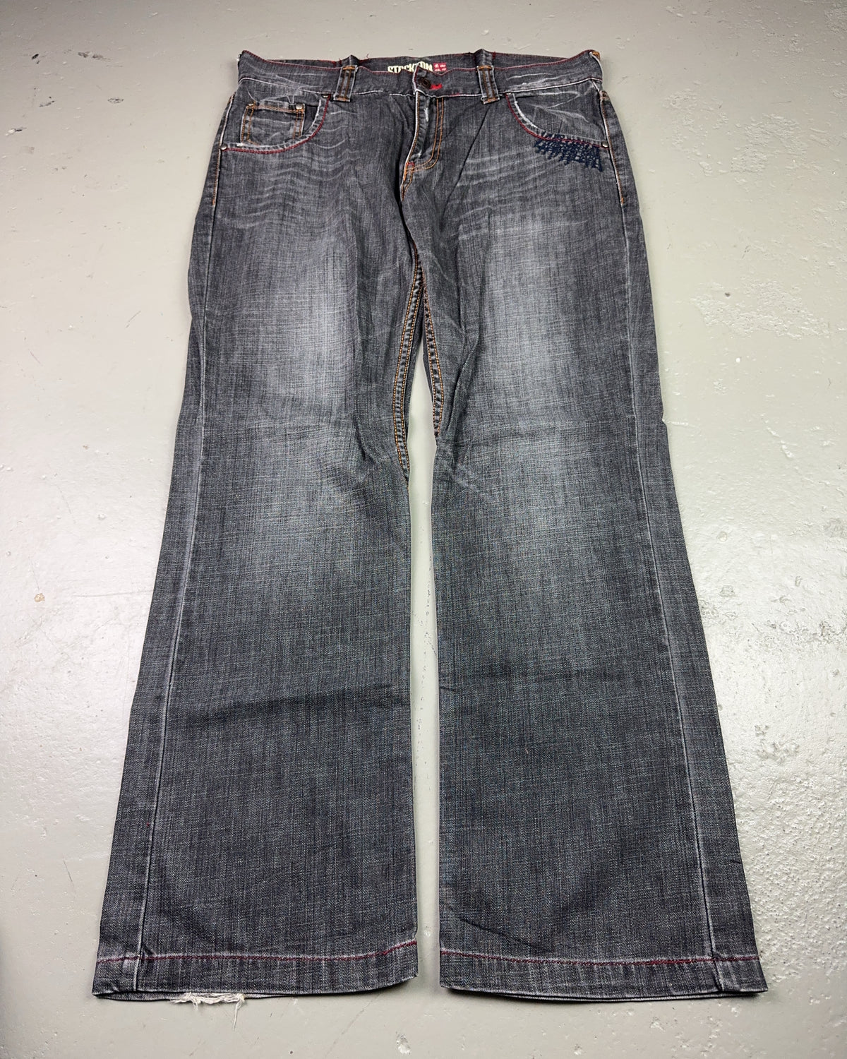 2000's Stockton Japanese Baggy/Bootcut Jeans *rare 34x32 (L)