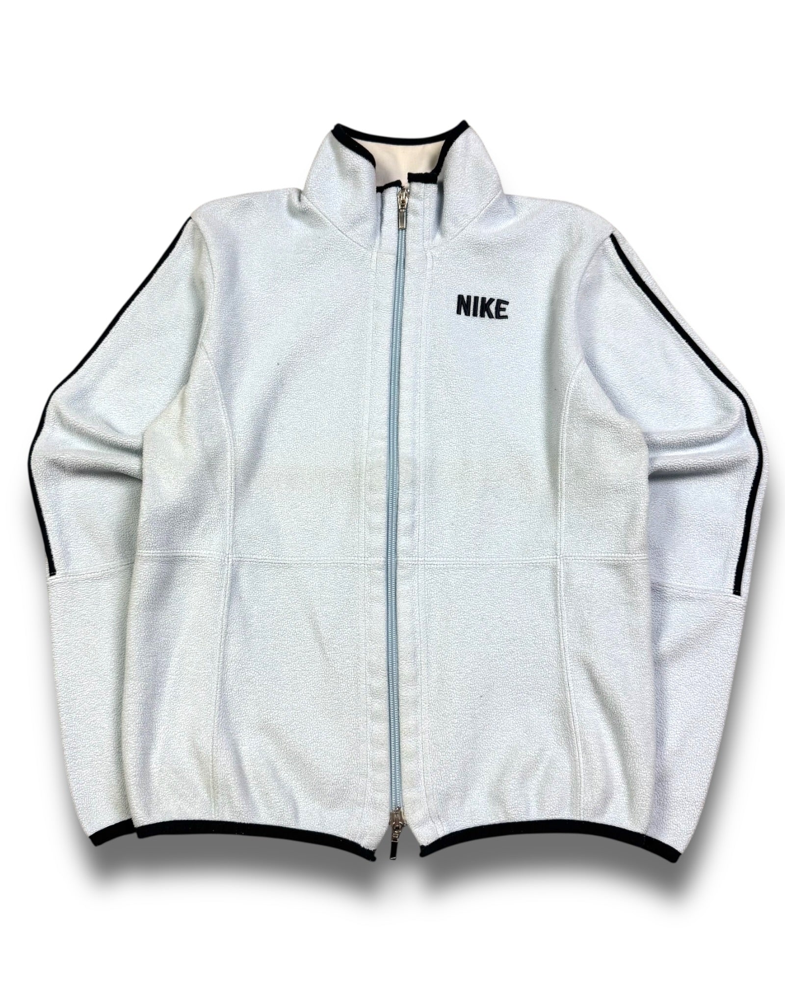 2000's Nike Fleece Track Jacket *rare (XS)