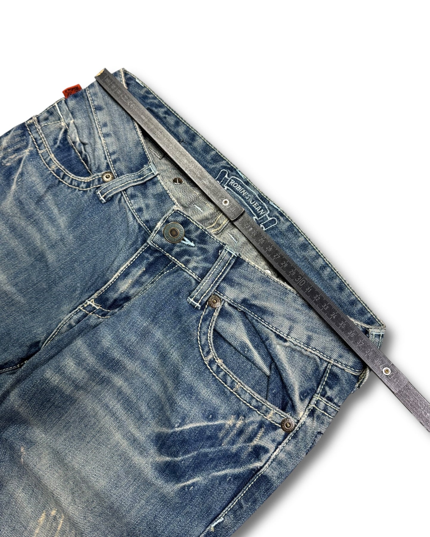 2000's Robin's Japanese Straight Jeans *very rare 30x28 (M)