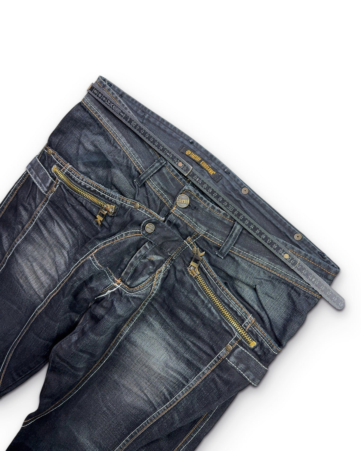 2000's Takeshy Kurosawa Japanese Archive Baggy Jeans *very rare 36x32 (XL)