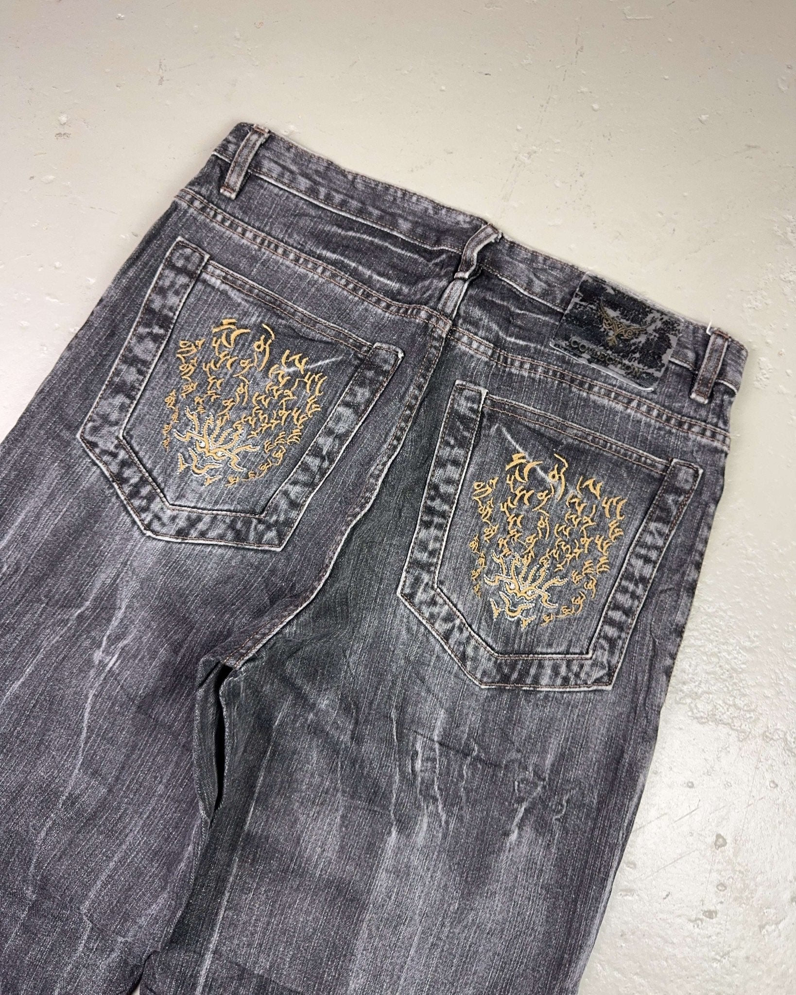 2000's Candid Keven Japanese Baggy Jeans *rare 32x30 (M)